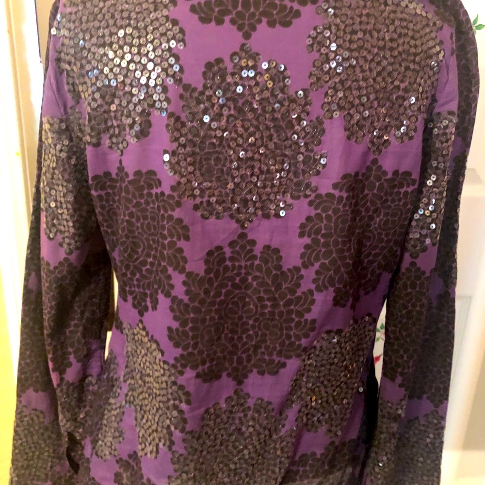 Tory Burch Tunic with sparkly sequins